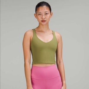 Lululemon Align Bra in Limited Edition “Bronze Green” Color Size 12